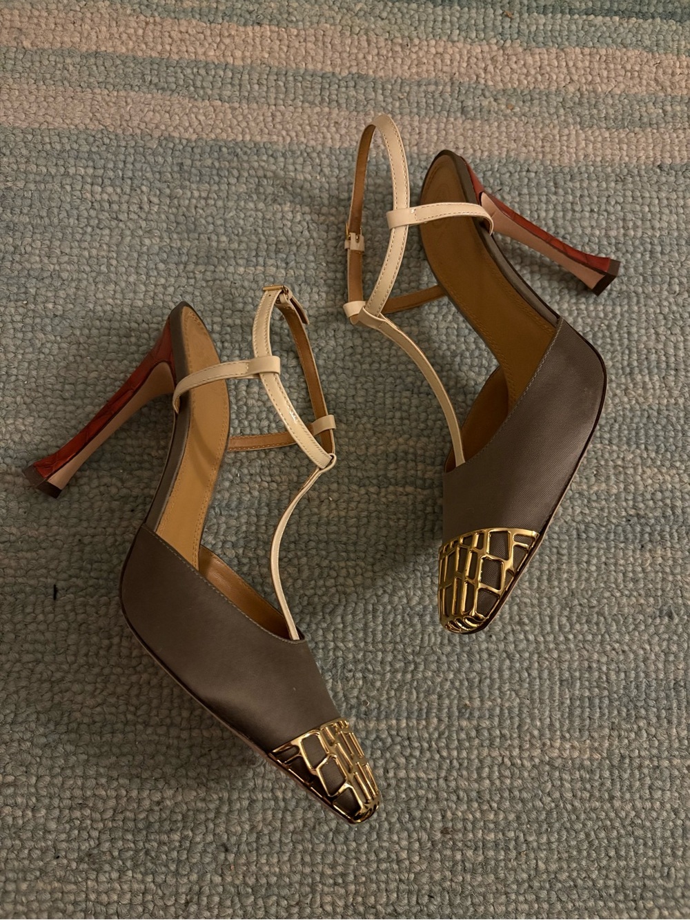 Tory Burch T- Strap Heels
